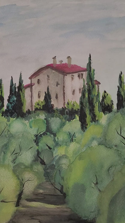 EXTRA LARGE Peinture à l’huile d’empâtement sur toile / Pas de cadre