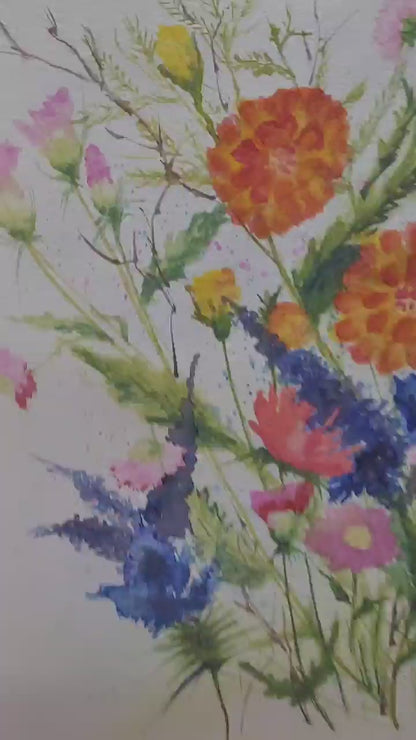 EXTRA LARGE Peinture à l’huile d’empâtement sur toile / Pas de cadre