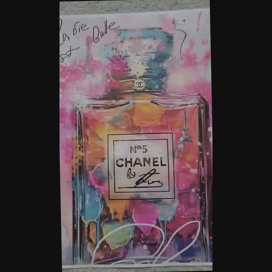  #ChanelArt #PopArt #FashionArt #PerfumeArt #CanvasPrint #ParisianStyle #ModernArt #ColorfulDecor #UniqueGift #WallArt