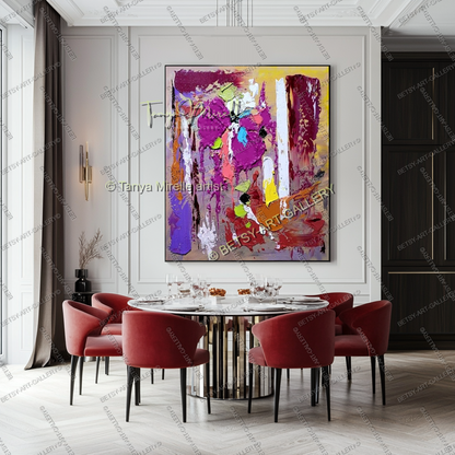 {{ product.title }} canvas artwork by Tanya Mirelle – modern wall decor – original artwork for home, living room, office