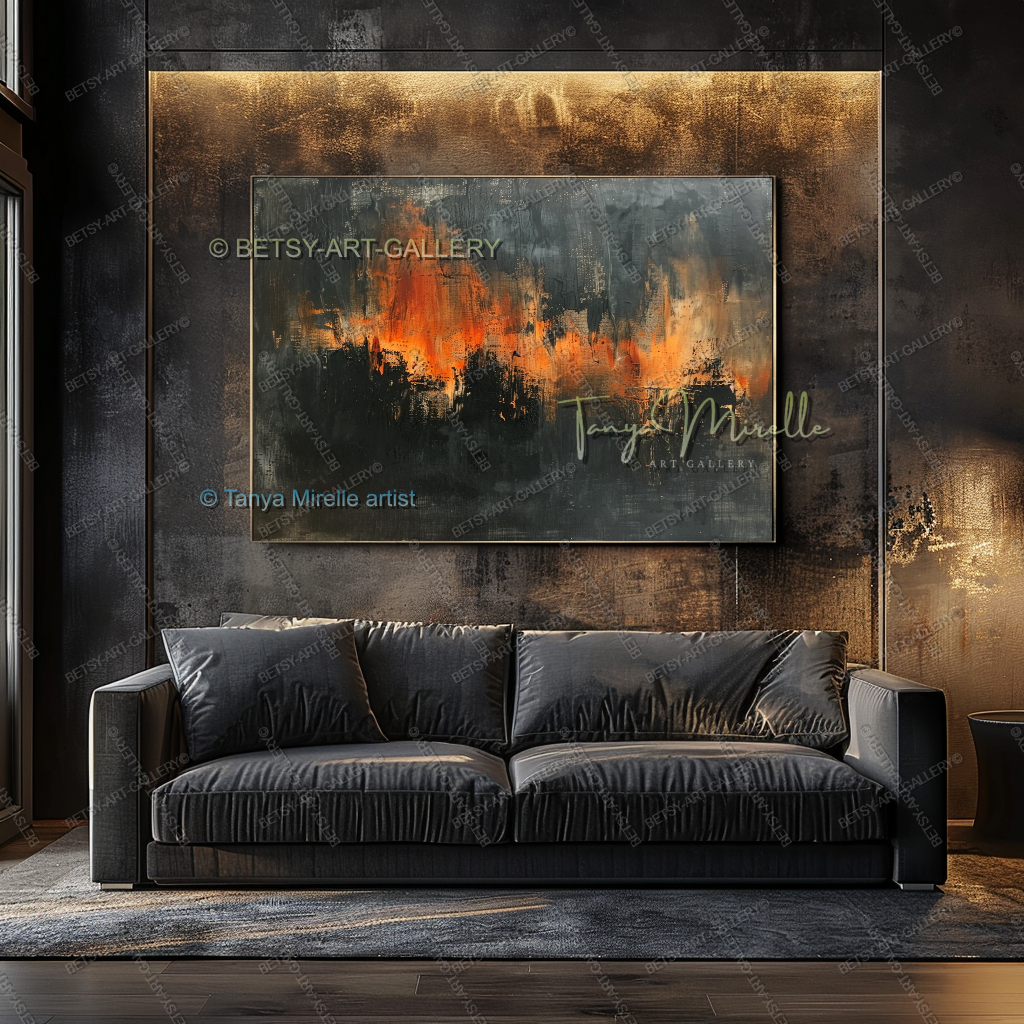 Force of Nature – Contemporary Industrial Design Canvas Wall Art
