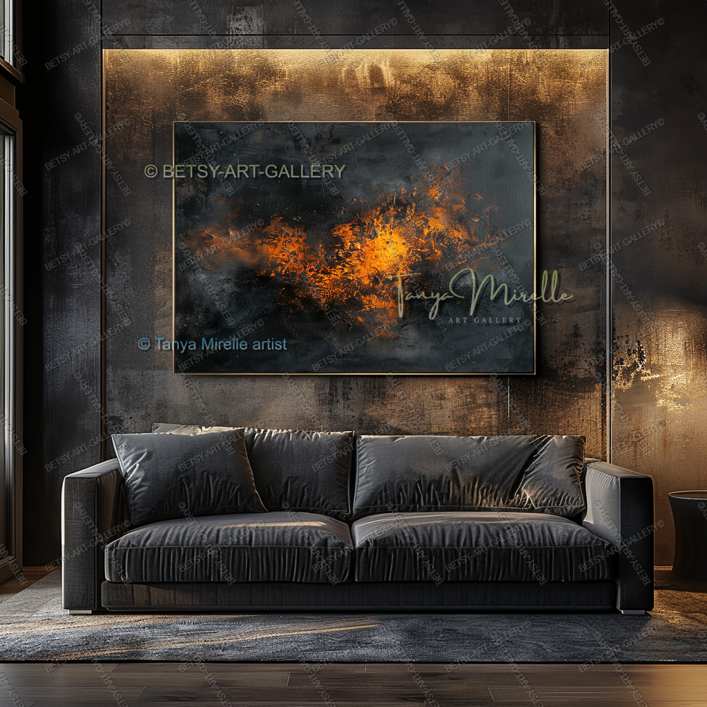 Force of Nature – Contemporary Industrial Design Canvas Wall Art