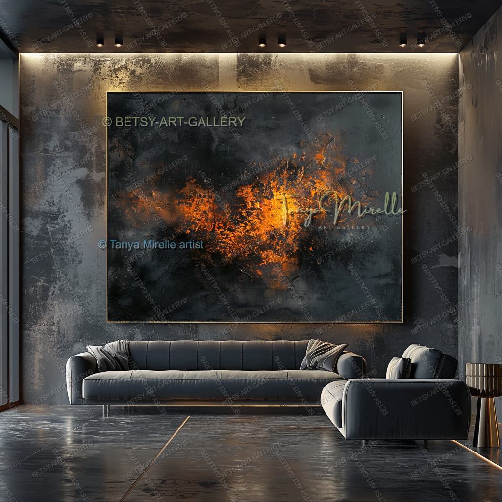 Force of Nature – Contemporary Industrial Design Canvas Wall Art