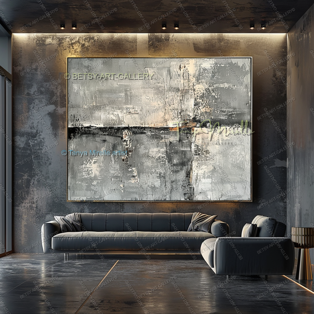 Structural Rhythm - Industrial Sophistication Abstract Wall Art
