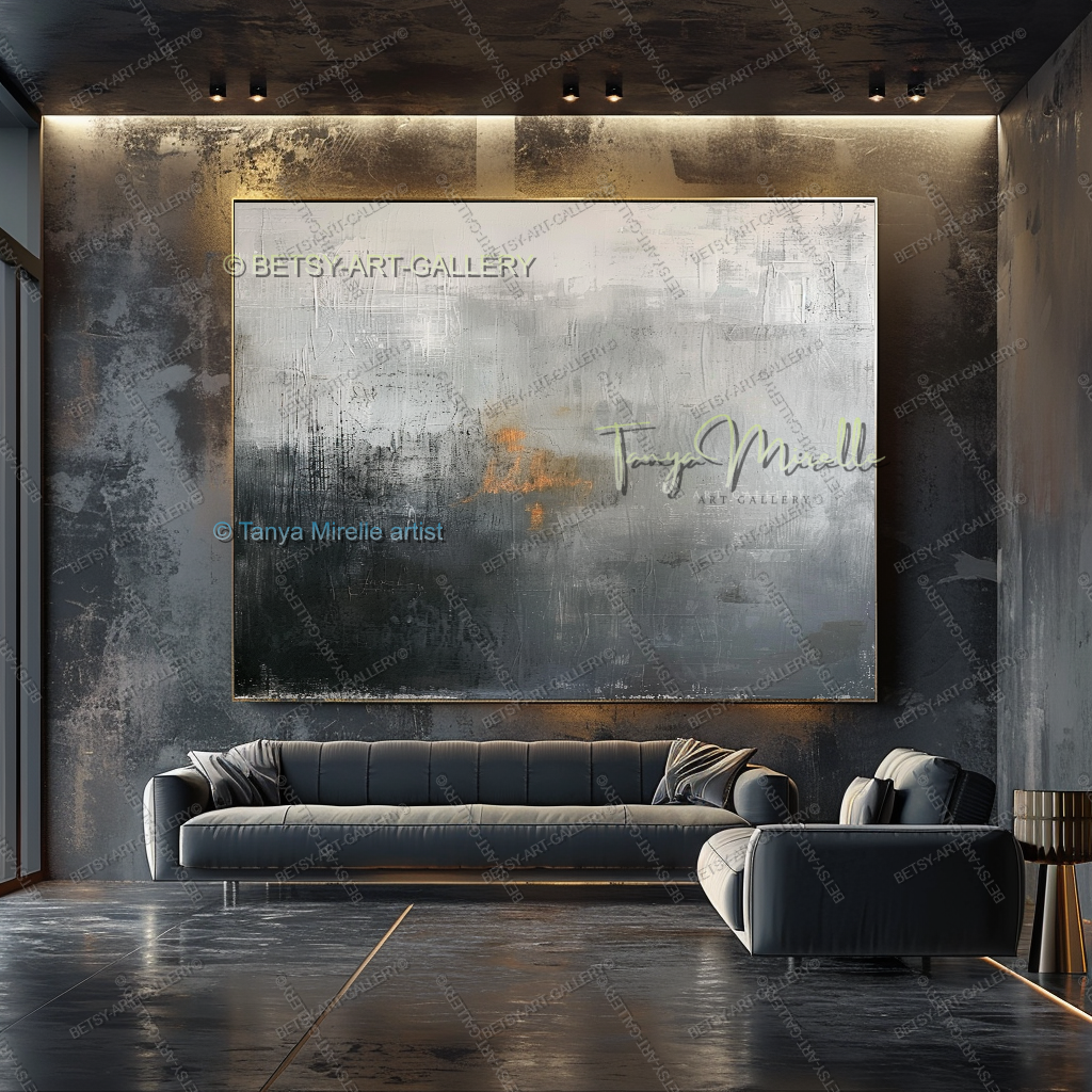 Quiet Energy - Loft Style Artwork for Modern Interiors