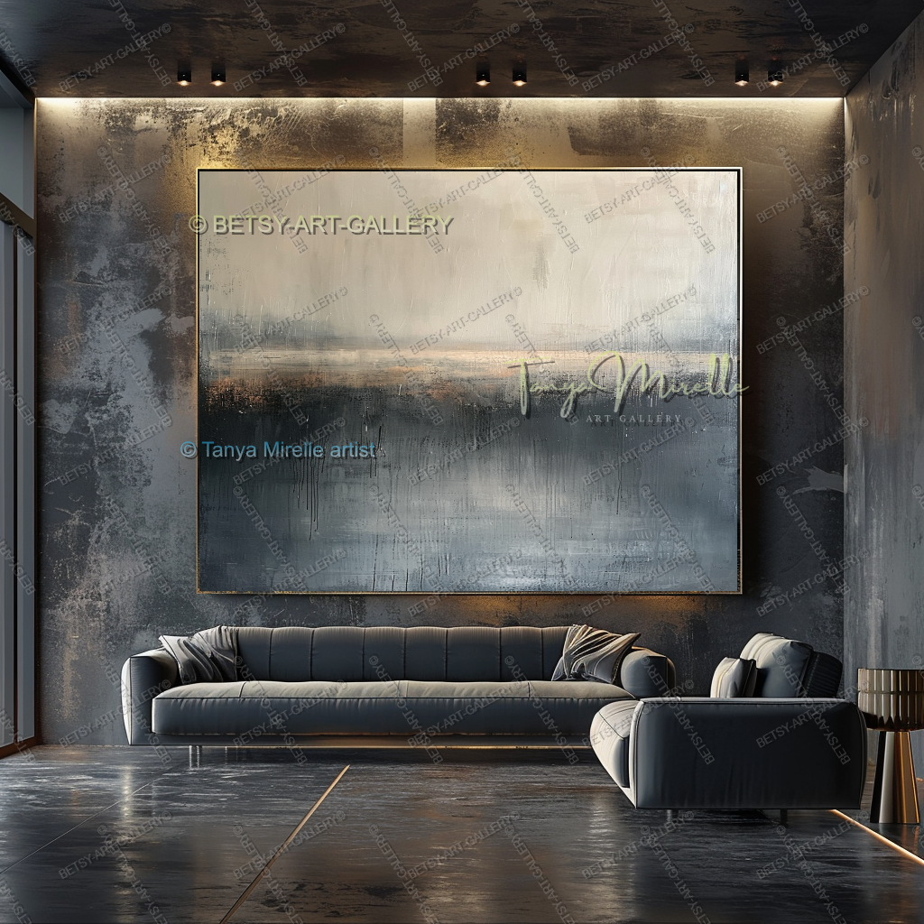 Quiet Energy - Loft Style Artwork for Modern Interiors