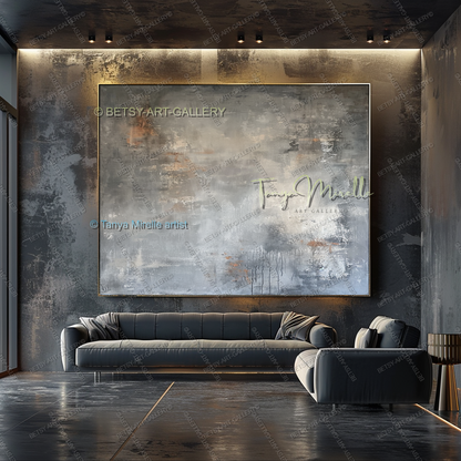 Urban Rhythm - Luxury Lofts Abstract Artwork for Statement interiors