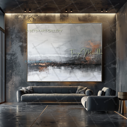 Urban Rhythm - Luxury Lofts Abstract Artwork for Statement interiors