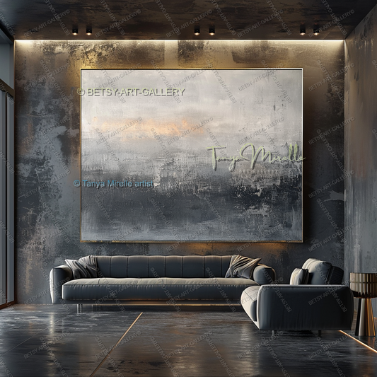 {{ product.title }} canvas artwork by Tanya Mirelle – modern wall decor – original artwork for home, living room, office, or gallery