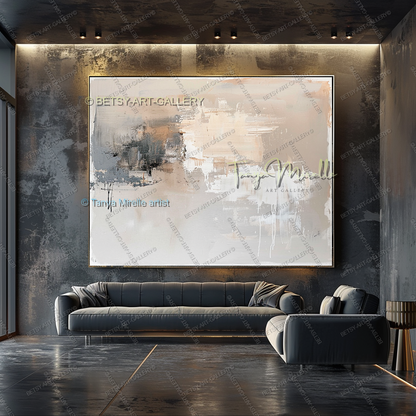Urban Rhythm - Luxury Lofts Abstract Artwork for Statement interiors
