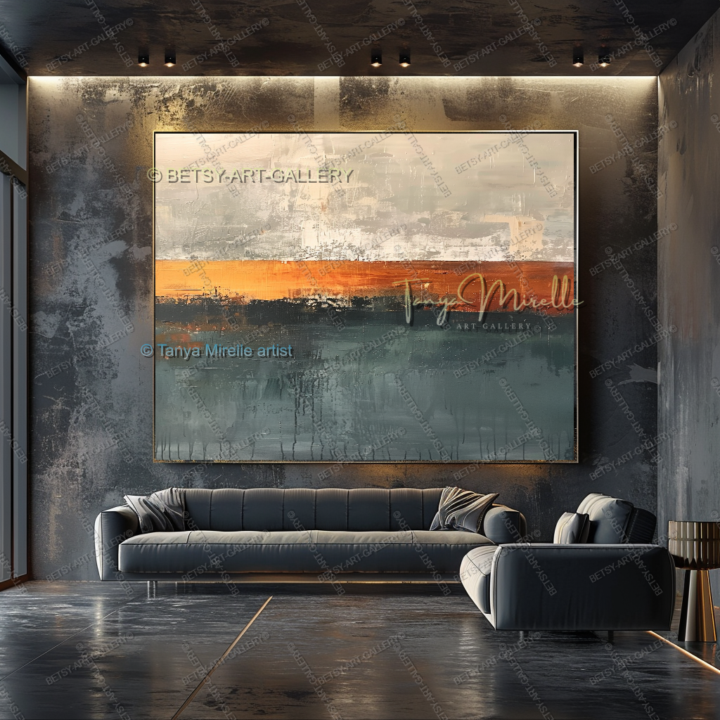 Tectonic Shift - Luxury Interior Artwork for Executive Offices