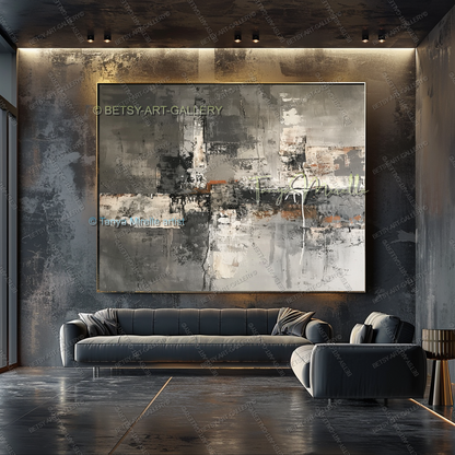 Steel and Copper - Luxury Lofts Masculine Interiors Artwork