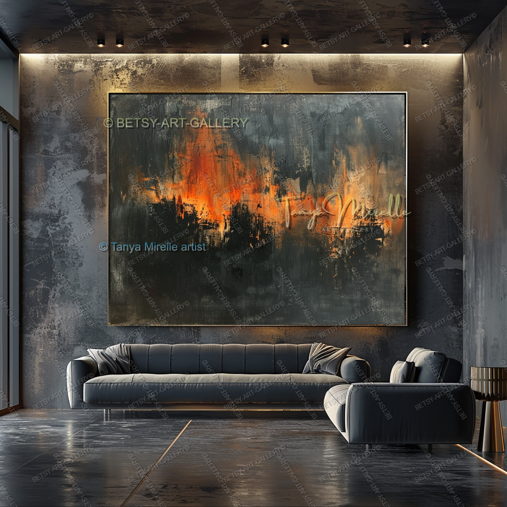 Force of Nature – Contemporary Industrial Design Canvas Wall Art