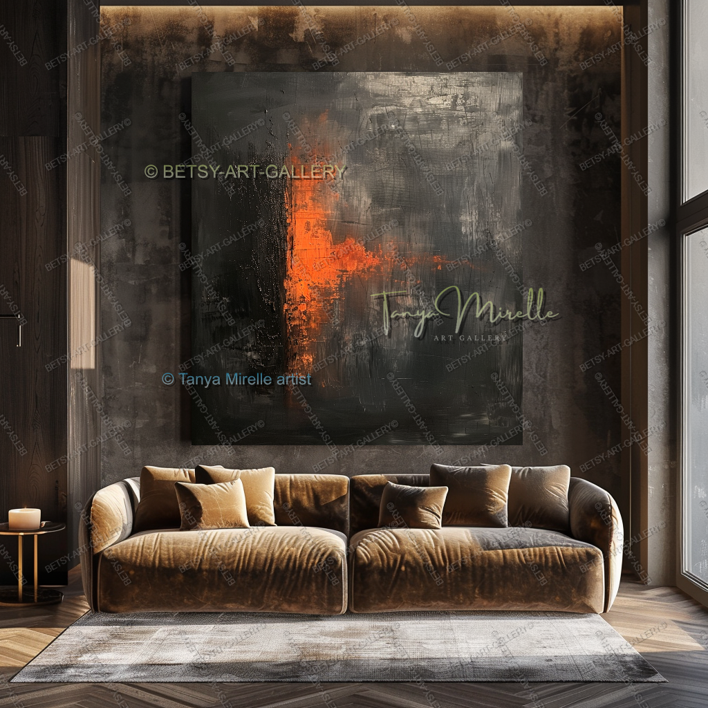 Force of Nature – Contemporary Industrial Design Canvas Wall Art