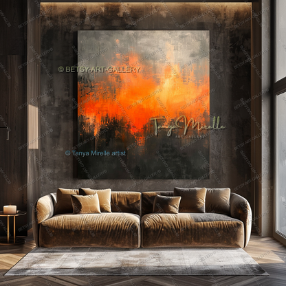Force of Nature – Contemporary Industrial Design Canvas Wall Art