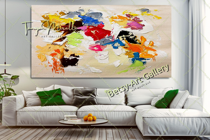 {{ product.title }} canvas artwork by Tanya Mirelle – modern wall decor – original artwork for home, living room, office, or gallery