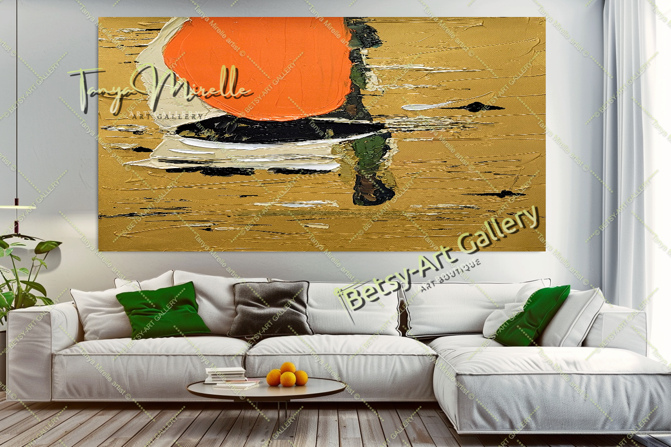 {{ product.title }} canvas artwork by Tanya Mirelle – modern wall decor – original artwork for home, living room, office, or gallery