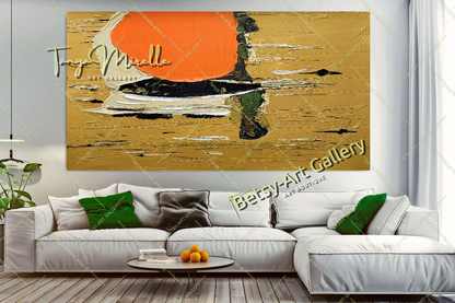 {{ product.title }} canvas artwork by Tanya Mirelle – modern wall decor – original artwork for home, living room, office, or gallery