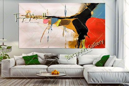 {{ product.title }} canvas artwork by Tanya Mirelle – modern wall decor – original artwork for home, living room, office, or gallery