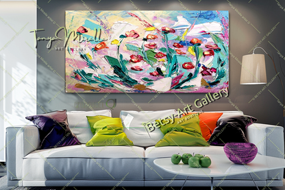 {{ product.title }} canvas artwork by Tanya Mirelle – modern wall decor – original artwork for home, living room, office, or gallery