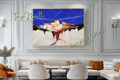 {{ product.title }} canvas artwork by Tanya Mirelle – modern wall decor – original artwork for home, living room, office, or gallery