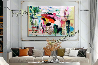{{ product.title }} canvas artwork by Tanya Mirelle – modern wall decor – original artwork for home, living room, office, or gallery