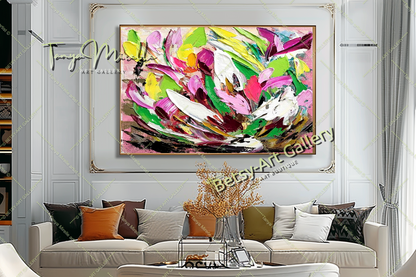 {{ product.title }} canvas artwork by Tanya Mirelle – modern wall decor – original artwork for home, living room, office, or gallery