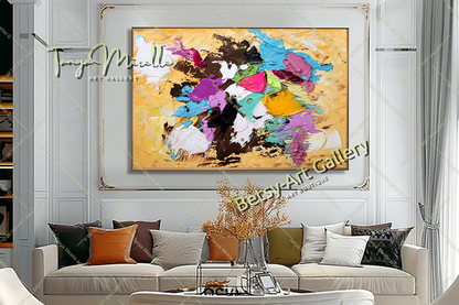 {{ product.title }} canvas artwork by Tanya Mirelle – modern wall decor – original artwork for home, living room, office, or gallery