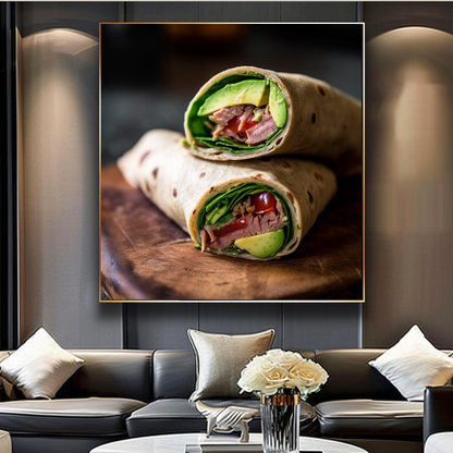 BLT Sandwich Wall Art Print {{ shop_name }}Prints bacon art print BLT wall art cafe wall art canvas print canvas wall art culinary wall decor dining room wall art food photography print giclée prints gourmet food art kitchen wall decor large canvas print large wall art Large Wall Art Decor Living Room Art modern art print modern kitchen art print on canvas ready to hang canvas restaurant wall decor sandwich wall art still life food photography stretched canvas art wall art prints