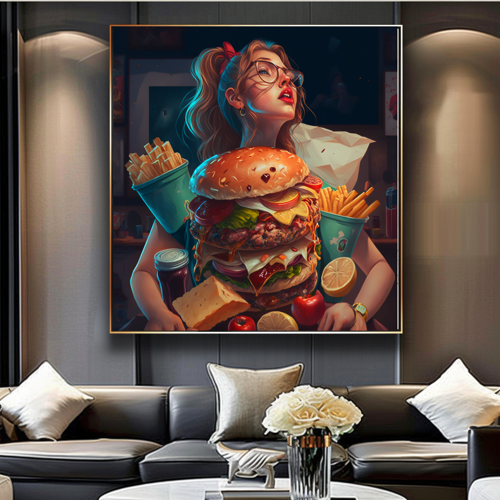 {{ product.title }} canvas artwork by Tanya Mirelle – modern wall decor – original artwork for home, living room, office, or gallery