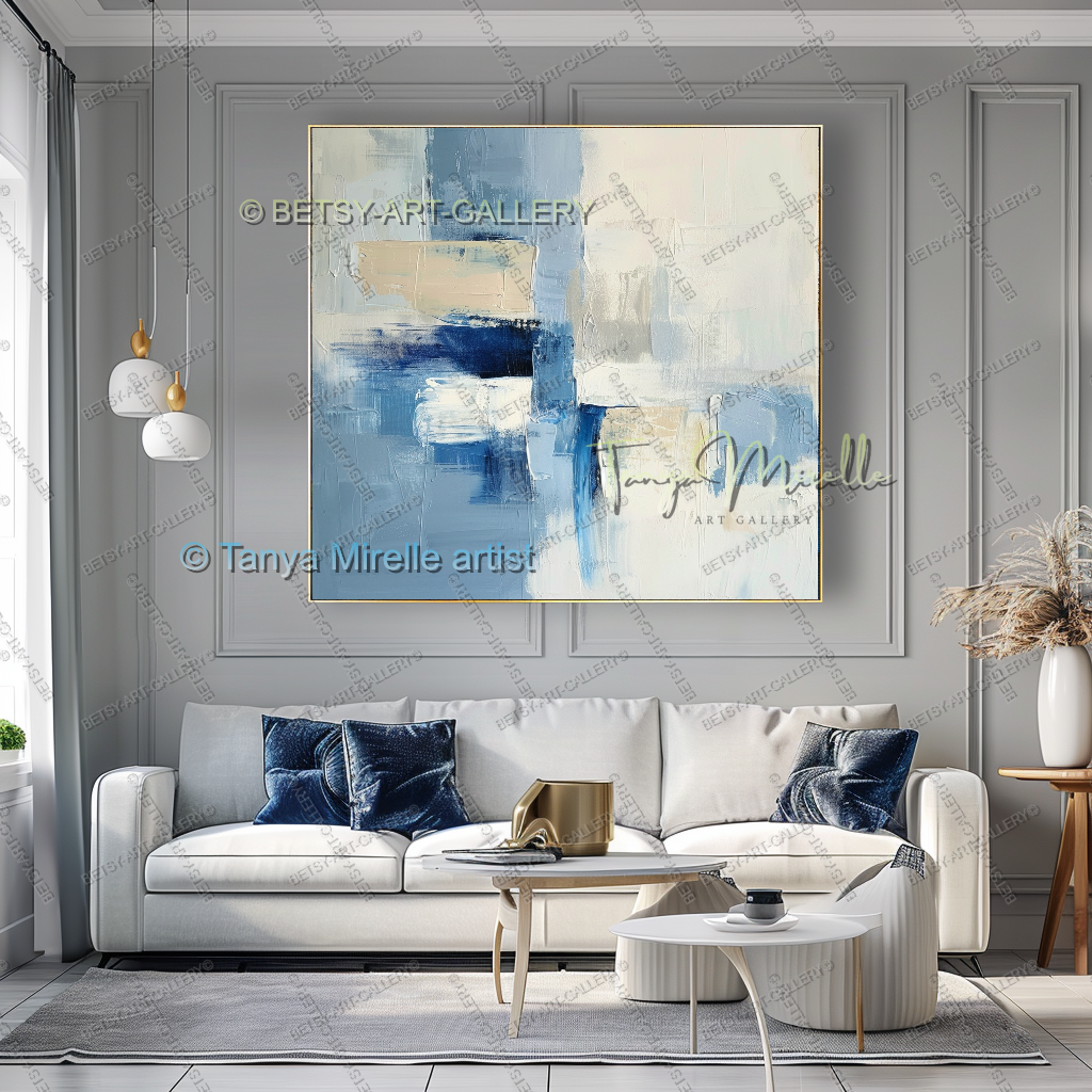 Plum Silence Abstract Canvas – Modern Wall Art for Living Room