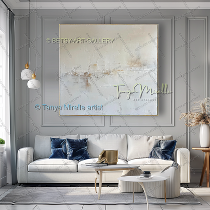 Contemporary Desert Art – Textured Canvas Art for Wall Decor
