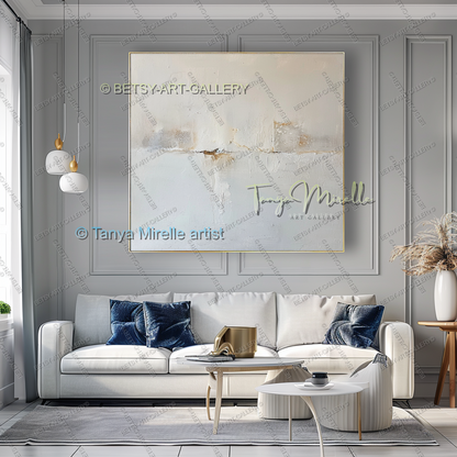 Contemporary Desert Art – Textured Canvas Art for Wall Decor