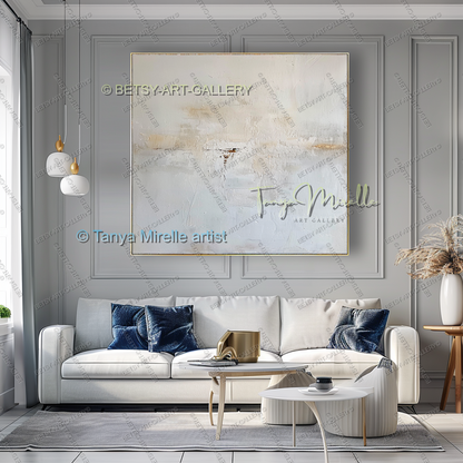 Contemporary Desert Art – Textured Canvas Art for Wall Decor