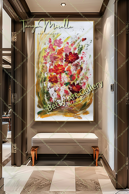 {{ product.title }} canvas artwork by Tanya Mirelle – modern wall decor – original artwork for home, living room, office, or gallery