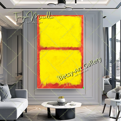 EXTRA LARGE Peinture à l’huile d’empâtement floral sur toile / Pas de cadre