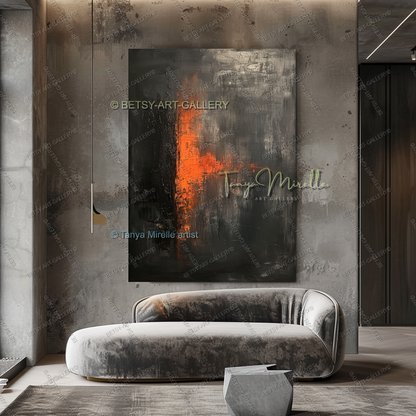 Force of Nature – Contemporary Industrial Design Canvas Wall Art