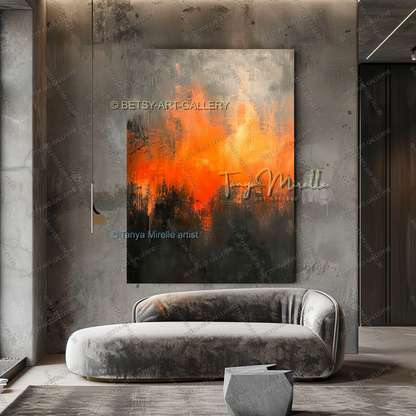 Force of Nature – Contemporary Industrial Design Canvas Wall Art