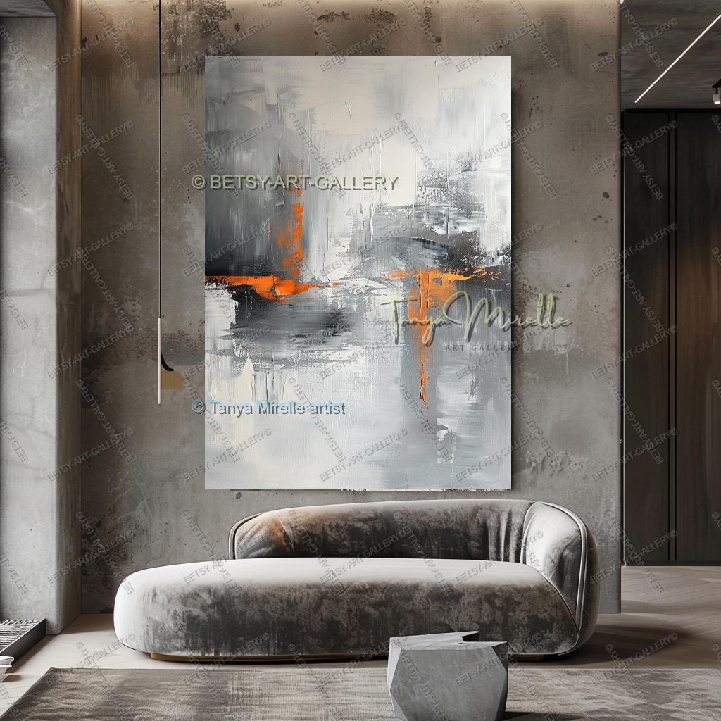 Engineered Silence – Industrial Abstract Canvas Wall Decor