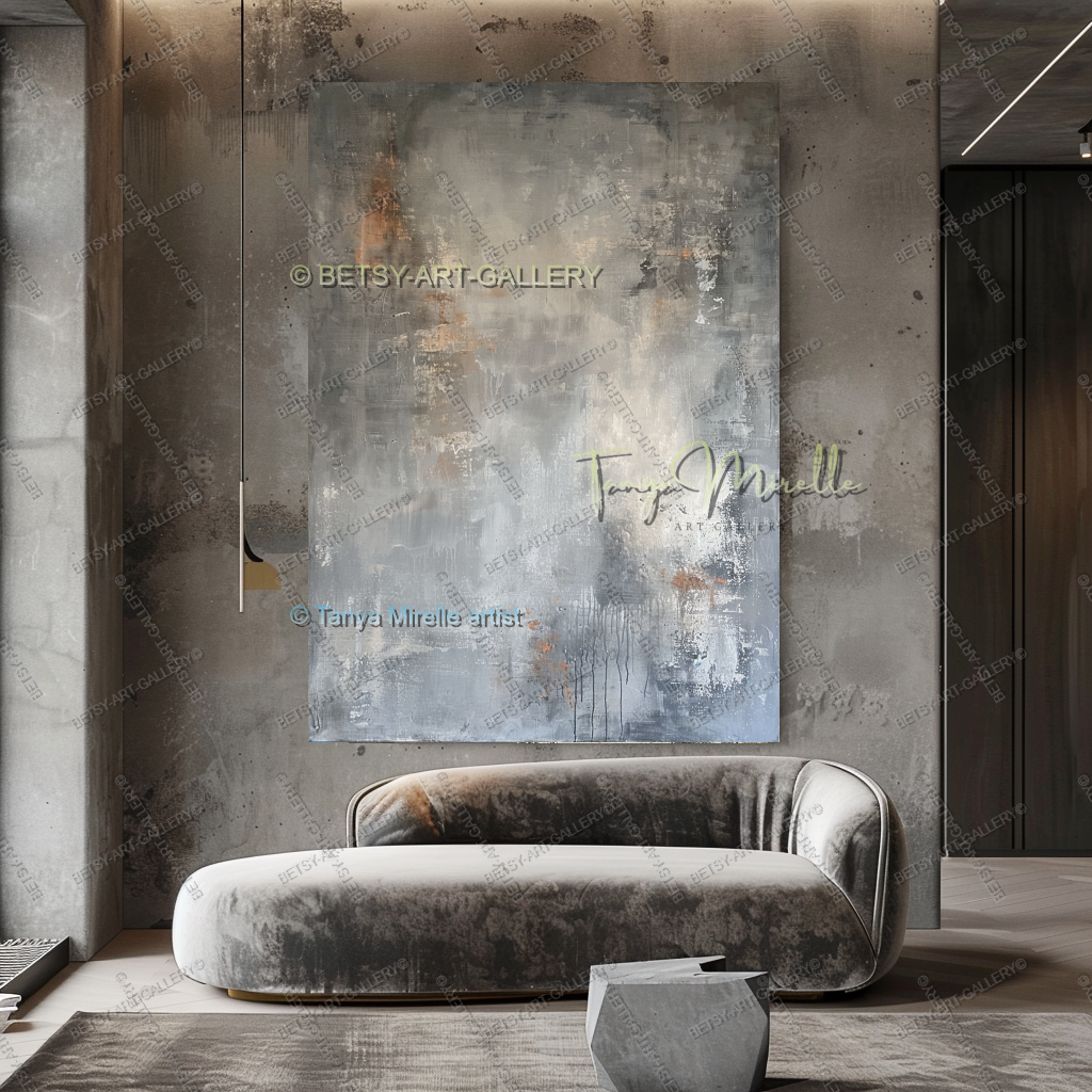 Urban Rhythm - Luxury Lofts Abstract Artwork for Statement interiors