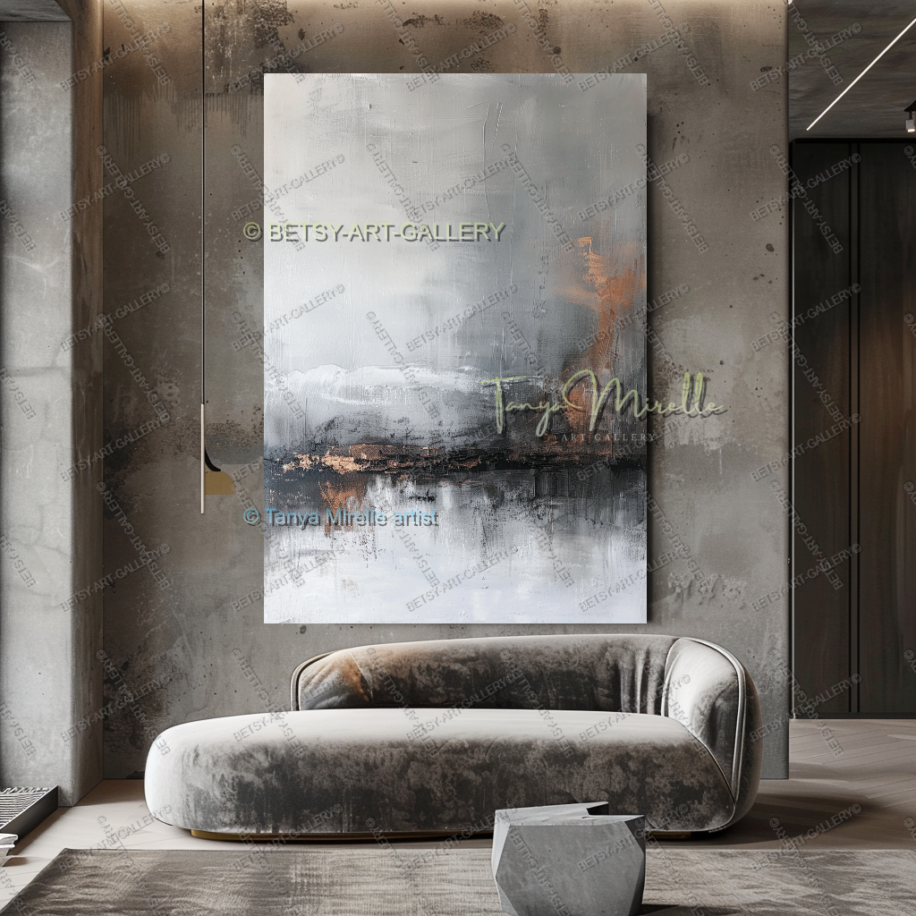 Urban Rhythm - Luxury Lofts Abstract Artwork for Statement interiors