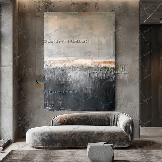 {{ product.title }} canvas artwork by Tanya Mirelle – modern wall decor – original artwork for home, living room, office, or gallery