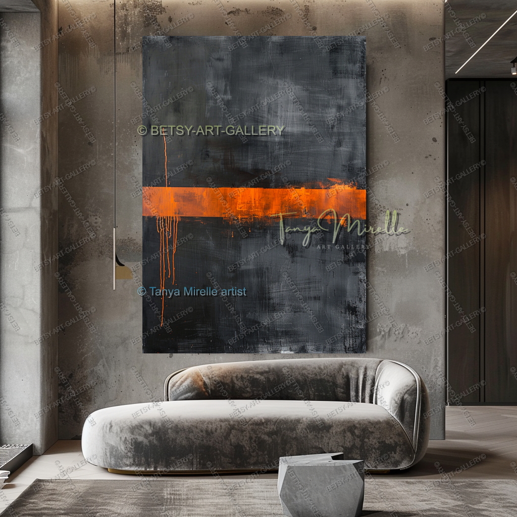 Pulse Line - Masculine luxury Lofts Abstract Artwork
