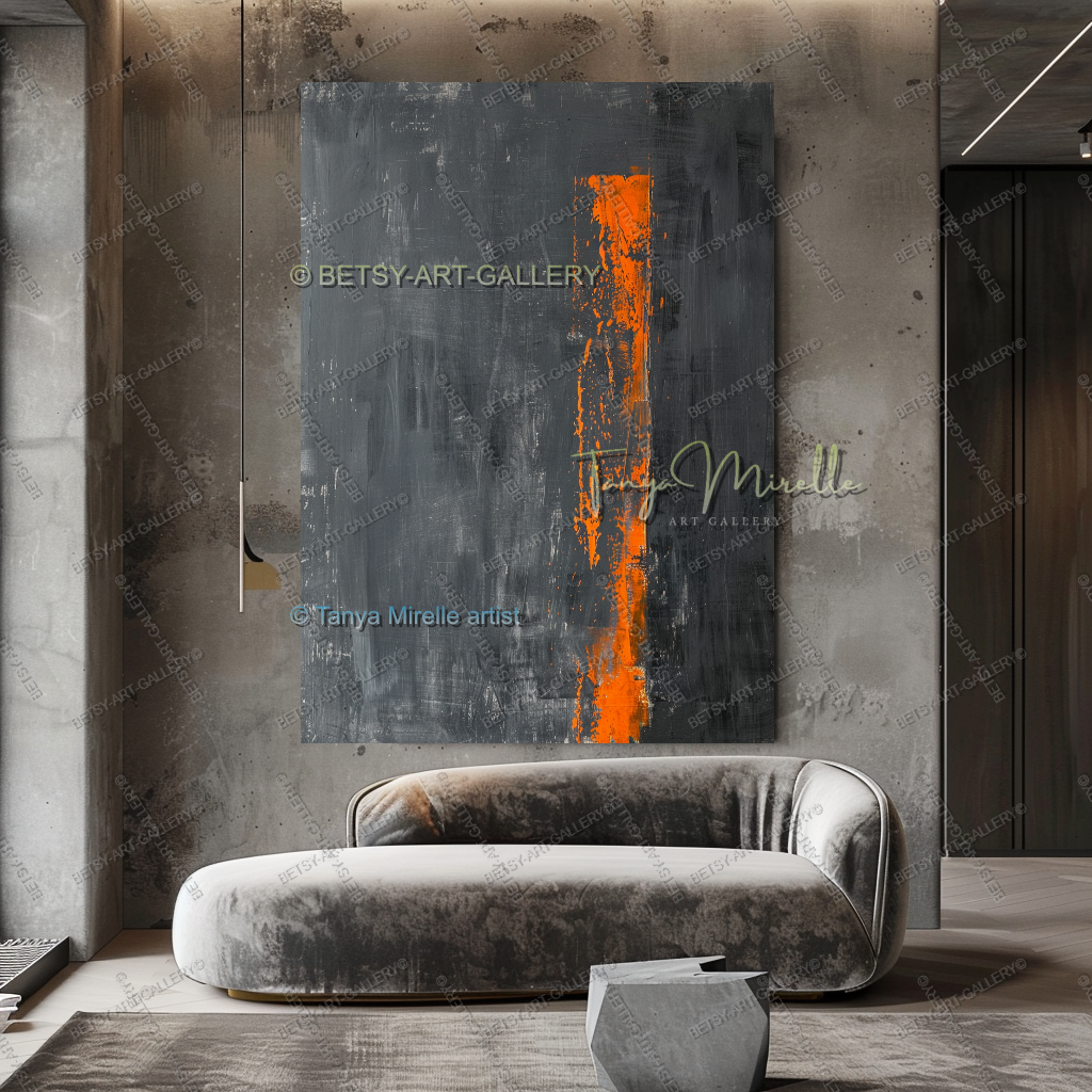 Pulse Line - Masculine luxury Lofts Abstract Artwork