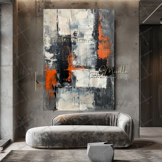 {{ product.title }} canvas artwork by Tanya Mirelle – modern wall decor – original artwork for home, living room, office, or gallery