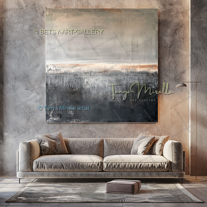Quiet Energy - Loft Style Artwork for Modern Interiors