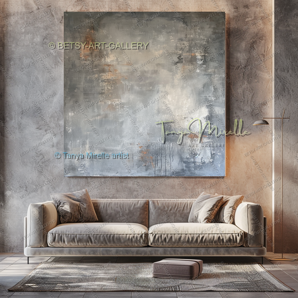 Urban Rhythm - Luxury Lofts Abstract Artwork for Statement interiors