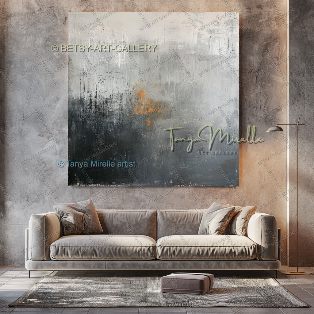 Quiet Energy - Loft Style Artwork for Modern Interiors