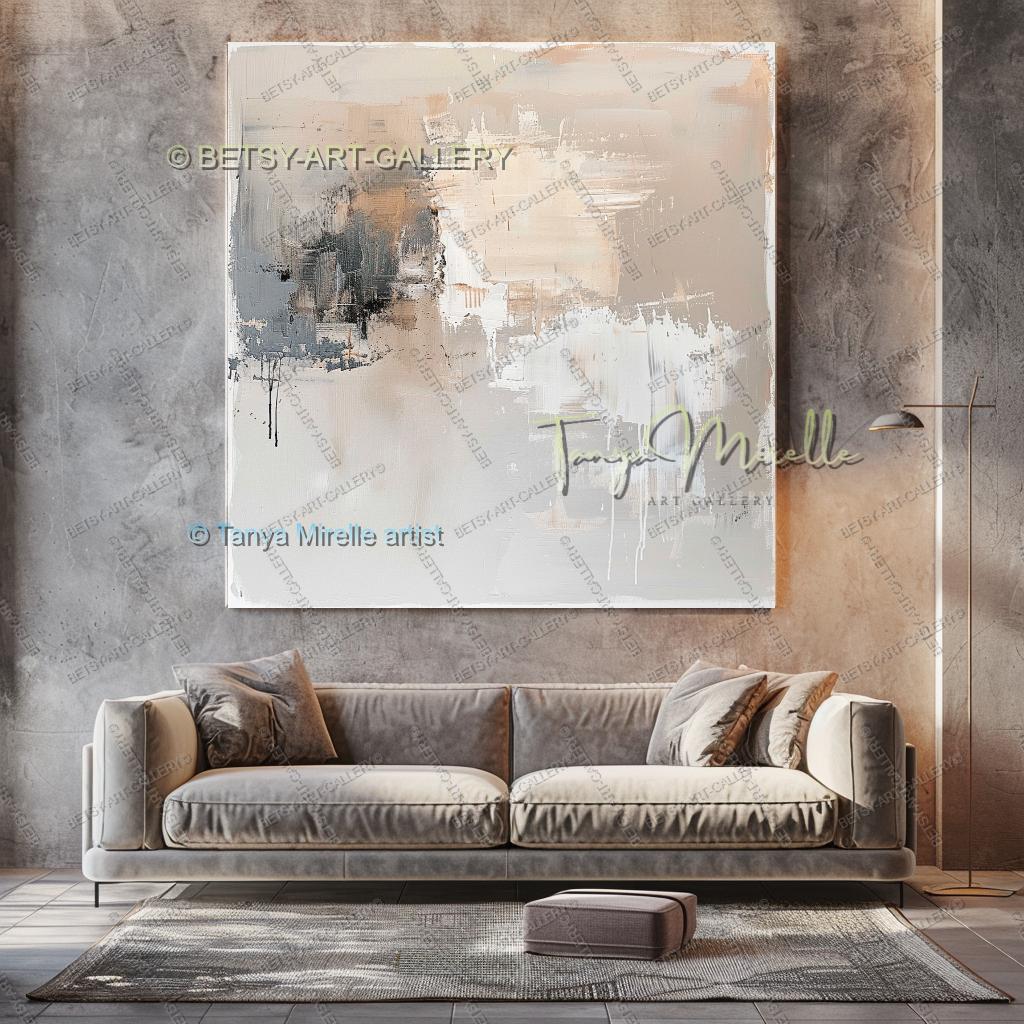 Urban Rhythm - Luxury Lofts Abstract Artwork for Statement interiors