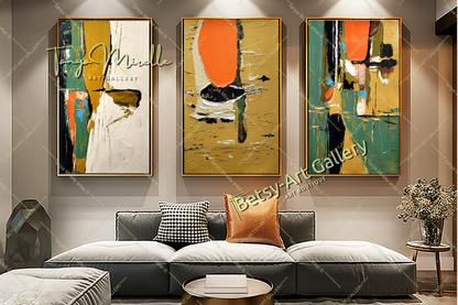 {{ product.title }} canvas artwork by Tanya Mirelle – modern wall decor – original artwork for home, living room, office, or gallery
